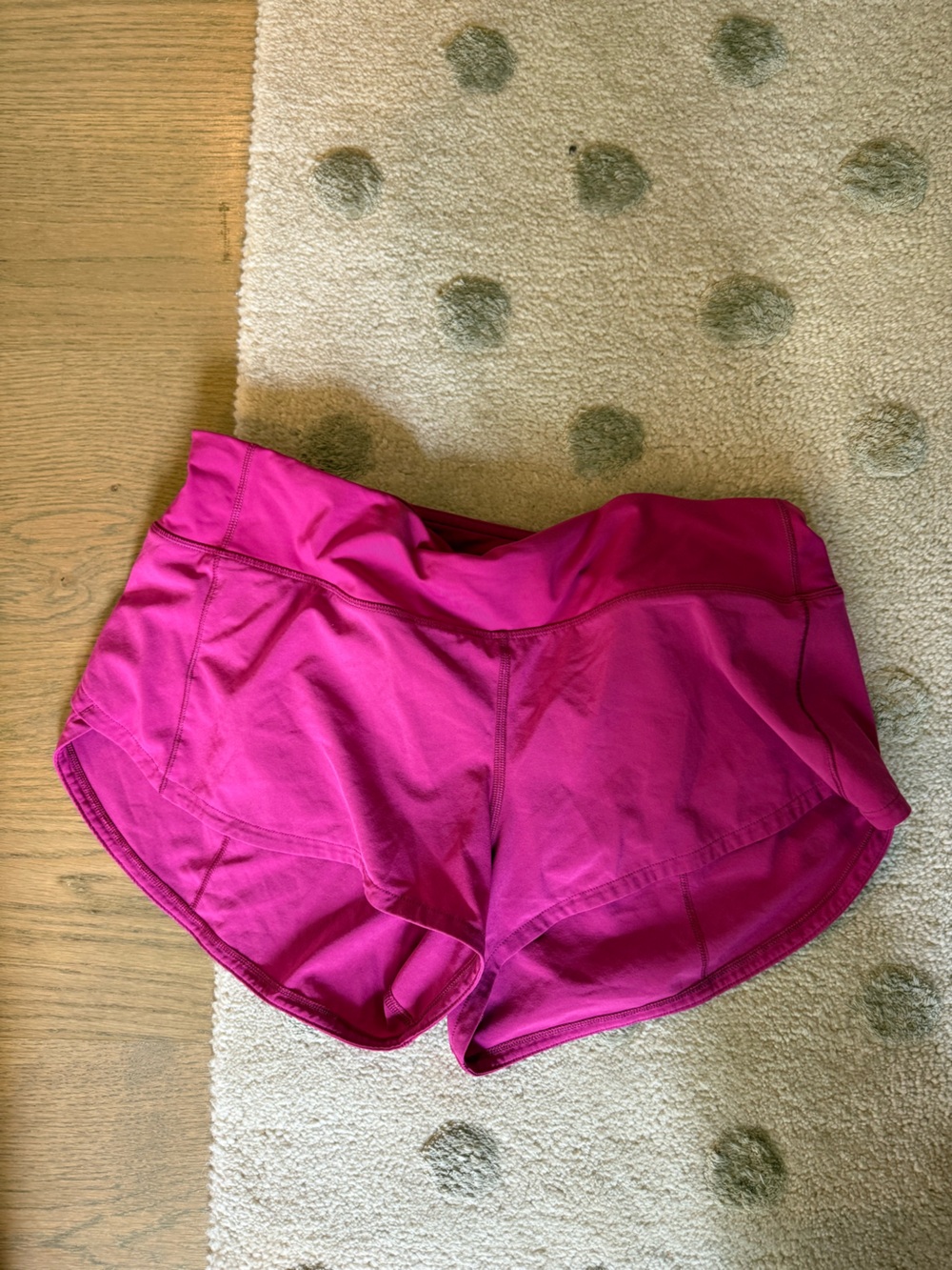 Lululemon Speed Up Shorts Hot Pink